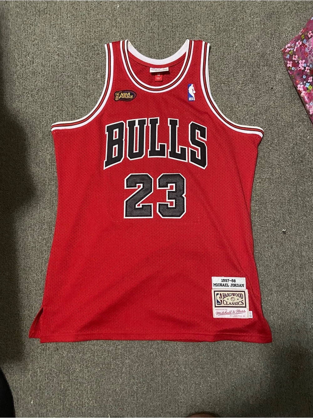 Medium Michael Jordan Chicago Bulls Mitchell & Ness Basketball Jersey
